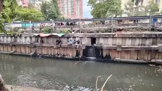 Gak terlalu besar tapi gacor mancing di kali Jakarta 