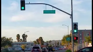 LFE & Econolite Bullseye Traffic Lights In Escondido (Escondido Blvd & 5th Ave)
