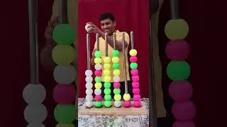 colour ball challenge Game with stickers #subscribe #trending #challenge #shortvideo #yutubeshorts #