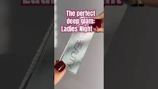 Serving all the glam with the Power Bullet Matte in Ladies Night #Shorts #makeup #HudaBeautyLips