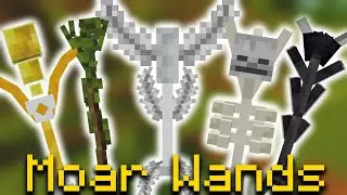 I added over 50 Magical Wands to Minecraft