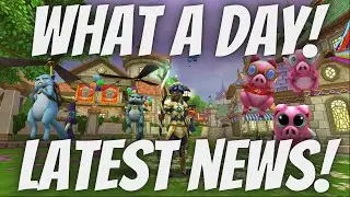 WHAT A DAY! Wizard101 News!