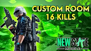 NEW STATE MOBILE CUSTOM ROOM || 16 KILLS HIGHLIGHTS || INTENSE MATCH #newstatemobile #pubg #krafton