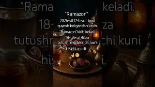 RAMAZON 2026 - yil 17 Fevral kuni #pubgmobile