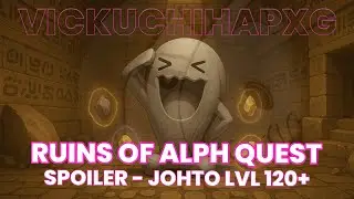 RUINS OF ALPH QUEST - JOHTO GUÍA RÁPIDA (POKEXGAMES) 2025