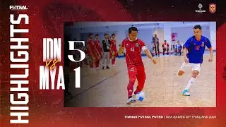 Indonesia VS Myanmar | Highlights | SEA GAMES 2025 - Timnas Futsal Putra