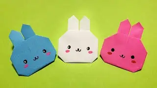 【簡単折り紙】うさぎの作り方💡How to make paper Rabbit🐇#可愛い#うさぎ#兎#兔#動物#bunny#兔子#토끼#簡単#折り方#おりがみ#easy#origami#摺紙#종이