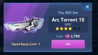 I unlock arc torrent 10 ||mech arena|| #unlock mech