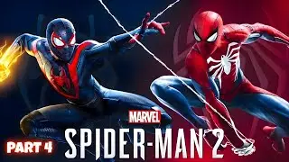 Spider-Man 2 Gameplay Part 4 🔥 | RTX 4060 PC | 4K Ultra Graphics 