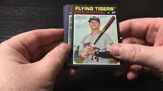 2020 Topps Heritage Minor League Pack Rip Day 17
