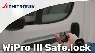 WiPro III safe.lock wireless alarm system for motorhomes with control for central locking system