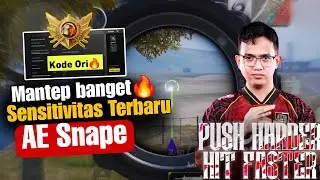 Sensitivitas PUBG Mobile Terbaik 2026 | Sensitivitas AE Snape Terbaru + Kode Layout PUBG 5 Jari
