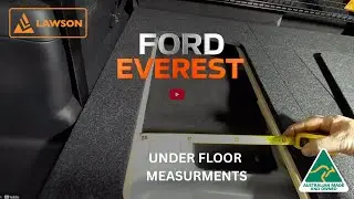 Ford Everest False Floor System &ndash; Hidden Underfloor Storage Revealed