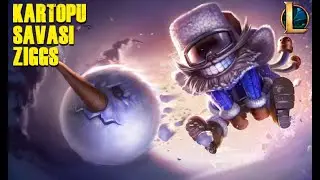 Kartopu Savaşı Ziggs Kost&uuml;m Tanıtımı League of Legends Snowball Day Ziggs