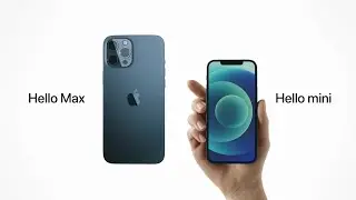 iPhone 12 &mdash; Online Ad &mdash; Hello Max, Hello mini