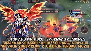 VALIR EMBLEM MAGE BUILD TANK BAKALAN JADI META❗️TERLALU KUAT GILA - Mobile Legends