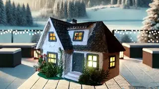 DIY Miniature Cardboard House – Step-by-Step Craft Tutorial