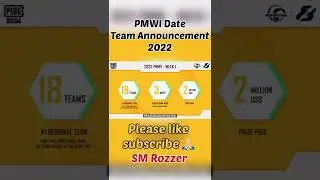 PMWI 2022 invited teams | scheduled | Format 😱🔥
