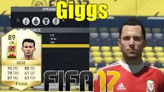 FIFA 17 - Giggs - Virtual Pro Look A Like Tutorial ( with Stats )