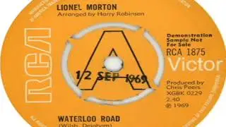 Lionel Morton   Waterloo Road 1969
