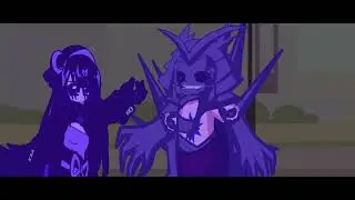 The midnight court vs super shredder Tmnt 2012 GL2