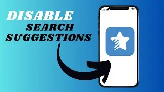 How to Disable Search Suggestions in Stargon Browser | Turn Off Search Predictions