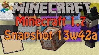 Minecraft Snapshot 13w42a (13w42b) - Kaarten & Sound Engine?! ( 1.7 )