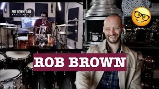 🤓 Drum Prof Reacts to ROB BROWN lesson video