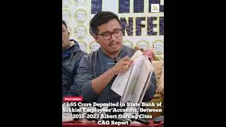 ₹3.65 Crore Deposited in State Bank of Sikkim Employees&rsquo; Accounts Between 2018&ndash;2023: CAG Report