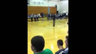 Leesville Road Basketball Senior Night 2012