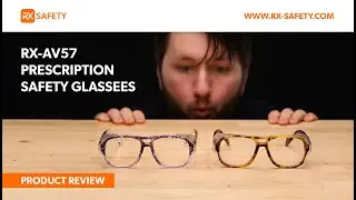 Aviator Style Prescription Safety Glasses! | RX-AV57 Review | RX Safety