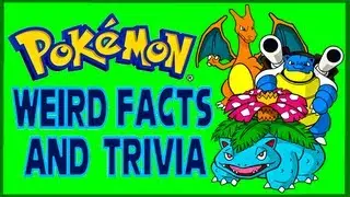 Pok&eacute;mon | Weird Facts and Trivia - Red & Blue Localization