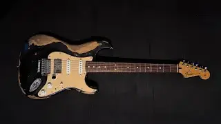 Fender  Heavy Relic 2013  DIY Custom HSS Stratocaster &bdquo;Black Pearl&ldquo; Mexico + special components