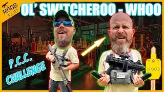 1 Second or Less Pistol Caliber Carbine Accuracy Shooting Drill┃NOOB PCC Range Game Challenges