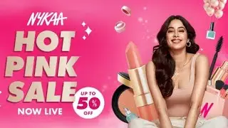 * Nykaa's HOT PINK SALE * Offers So Good You Cannot Refuse🔥 #HottestSaleOfTheYear #Nykaa