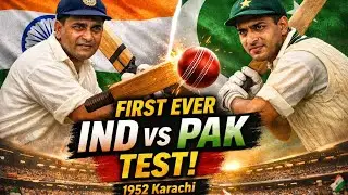 &ldquo;India vs Pakistan: First Ever Test Match | Birth of a Legendary Rivalry&rdquo;