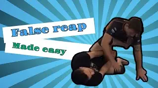 False reap BJJ leg lock entry by Phil Migliarese (6&deg; black belt)