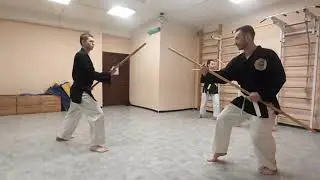 Okinawa Kobudo Matayoshi style _ Kumibo Ni