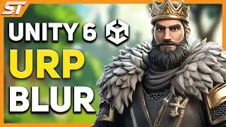БЕСПЛАТНЫЙ пользовательский интерфейс и размытие фона в Unity 6 (учебник URP 2025)