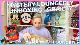 DISNEY UNBOXING! Mystery Loungefly Box Amazon Exclusive Cruise Line Wish Backpack Grail Teal Sequin?