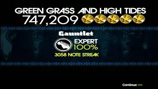 GREEN GRASS & HIGH TIDES EXPERT 100% FC ON ROCK BAND 1 | RB Gauntlet Day 1 Highlights