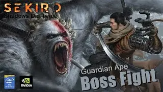 SEKIRO - Boss Fights -UNLIMITED HEALTH - Guardian Ape -Core i5 -8GB Ram- Geforce 940mx 2GB
