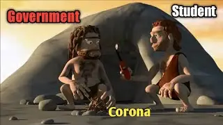 Student vs government vs cor*na | exam funny status | reet funny status | student funny status