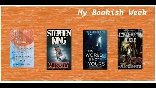 Bookish Week Nov 9 - Sarah Pinsker, Misery, Hallowed Hunt, This World is Not Yours