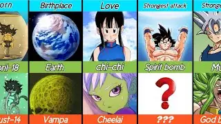 Goku vs broly full battle comparison