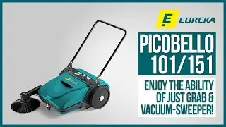 Manual Sweeper Picobello (Push sweeper) | Eureka walk-behind Professional Sweepers