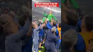 PSG lift FIFA Intercontinental Cup 🏆#shorts #psg #khelupdates