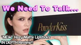~NEW~ MAC Hazy Matte Lipsticks! Matte? Moisturizing? Blurred? In Depth Review!