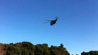 CH-124 Sea King fly-by