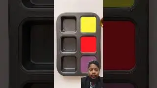 How to Mix Any Color Using Only 3 Colors 24 #mixingcolours #shorts  #satisfying